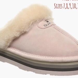 2 BearPaw size 10 Women's Soft Pink Slippers bundle